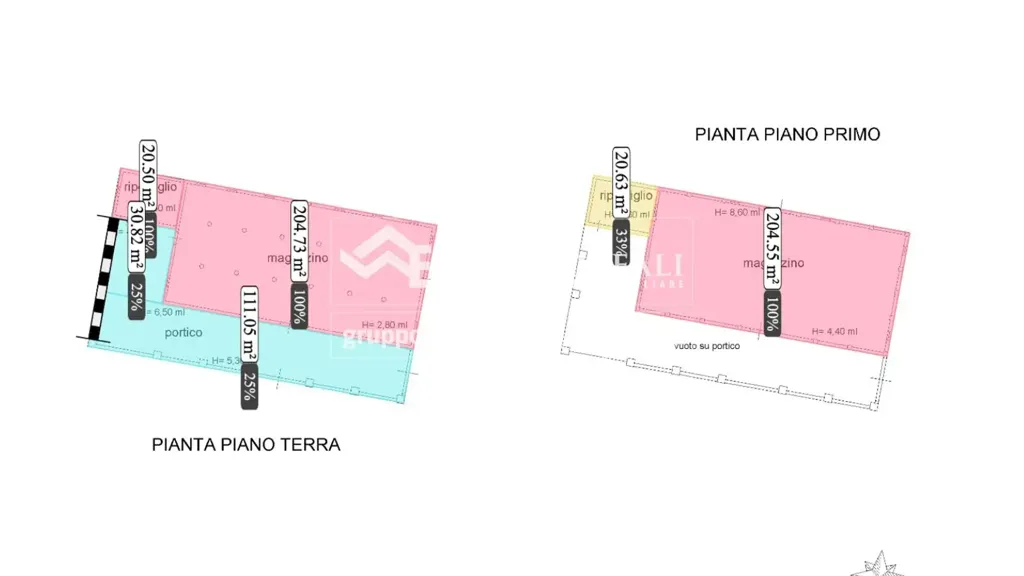 Plan - Rustic Property with Land in Baggiovara, Modena