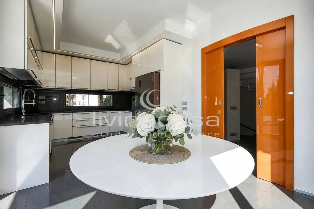 Cuisine - Luxury Villa with Panoramic Tower in Besana in Brianza