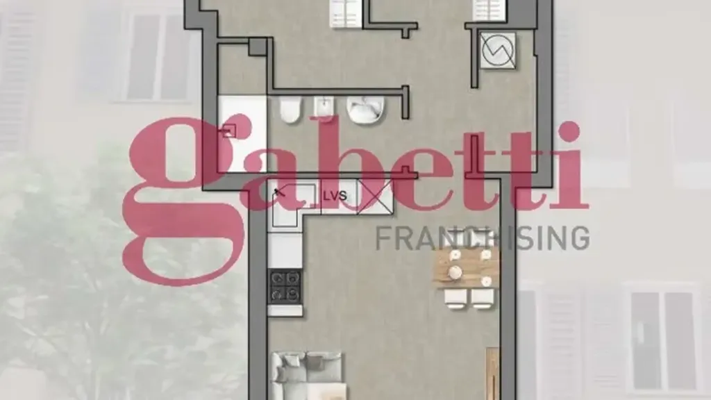Plan - Fully Renovated Trilocale in Florence