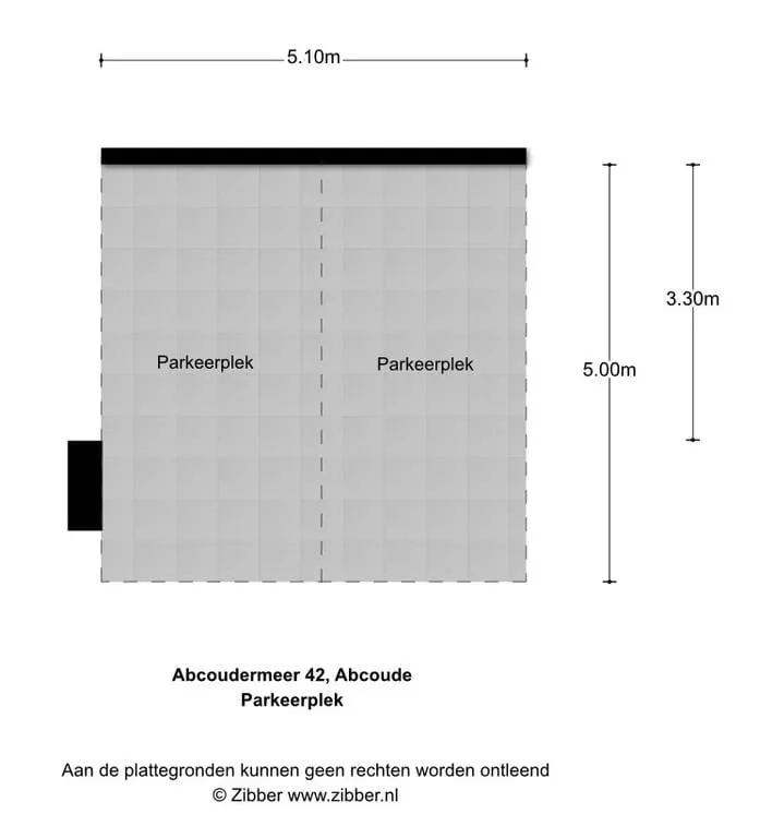 Plan - Appartement 3 pièces à Abcoude