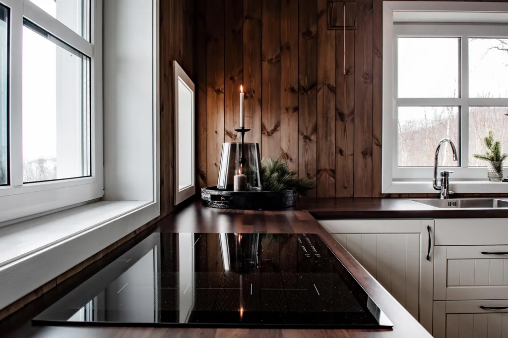 Cuisine - Chalet with Lake View near Tängvattnet