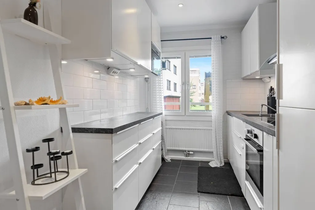 Cuisine - Apartment with Balcony in Kista