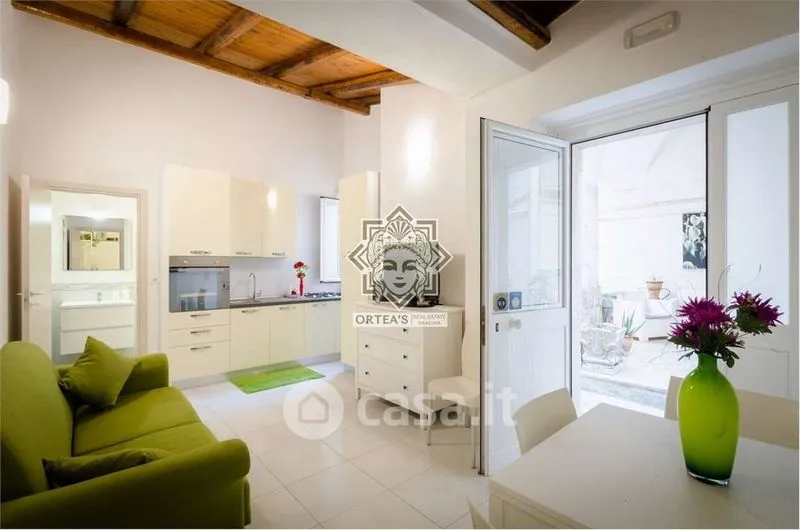 Living Room - Rented Duplex with Loggia in Siracusa
