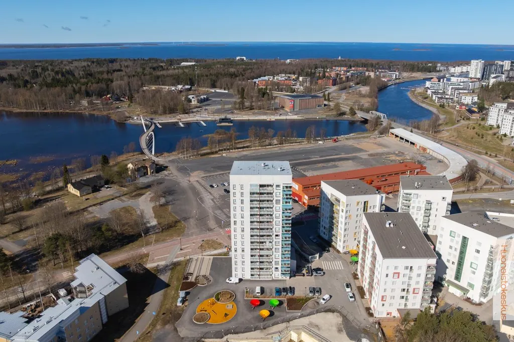 Vue aérienne - Appartement 3 pièces à Oulu
