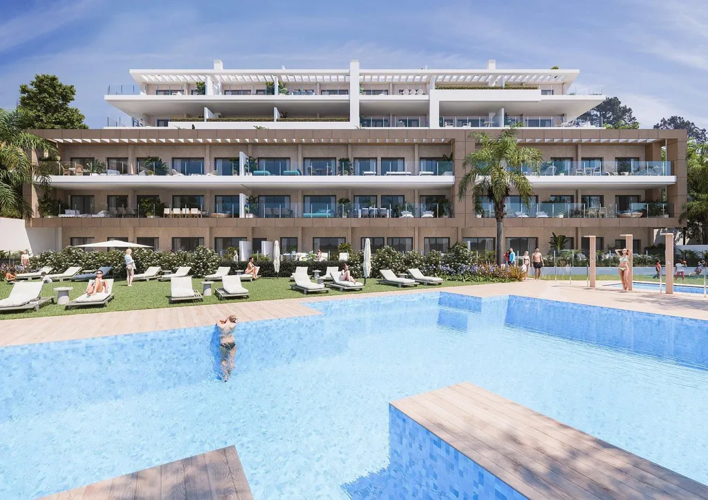 Piscine - Apartment with Scenic Views in Estepona