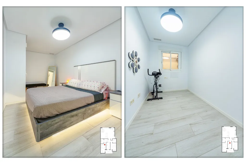 Chambres - Modern Flat with Terrace in Ciudad Jardín, Elche