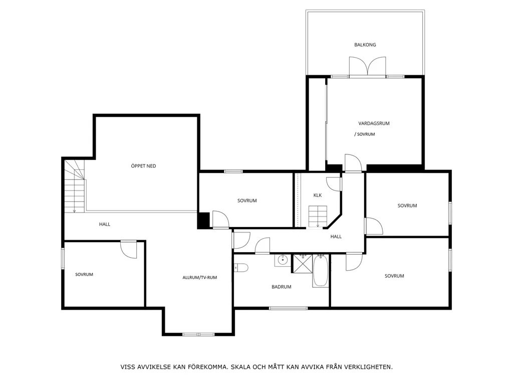 Floor Plan - Stonework Villa with Pool in Skegrie