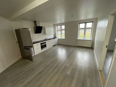 Köök - Apartment with Sea View in Hadsund