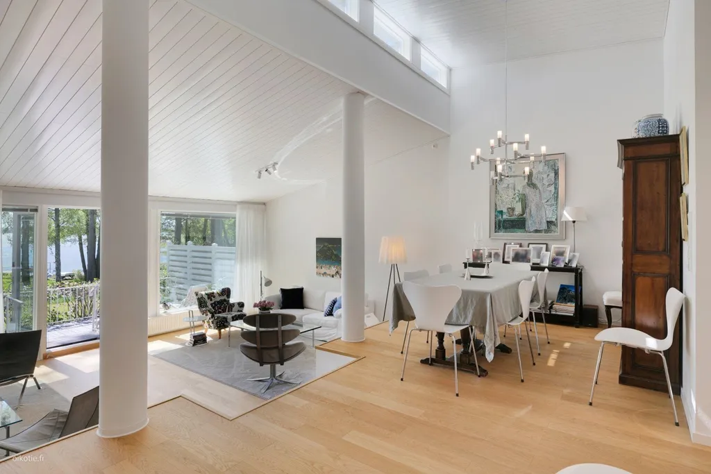 Söögituba - Modern Villa with Sea View in Soukanranta, Espoo