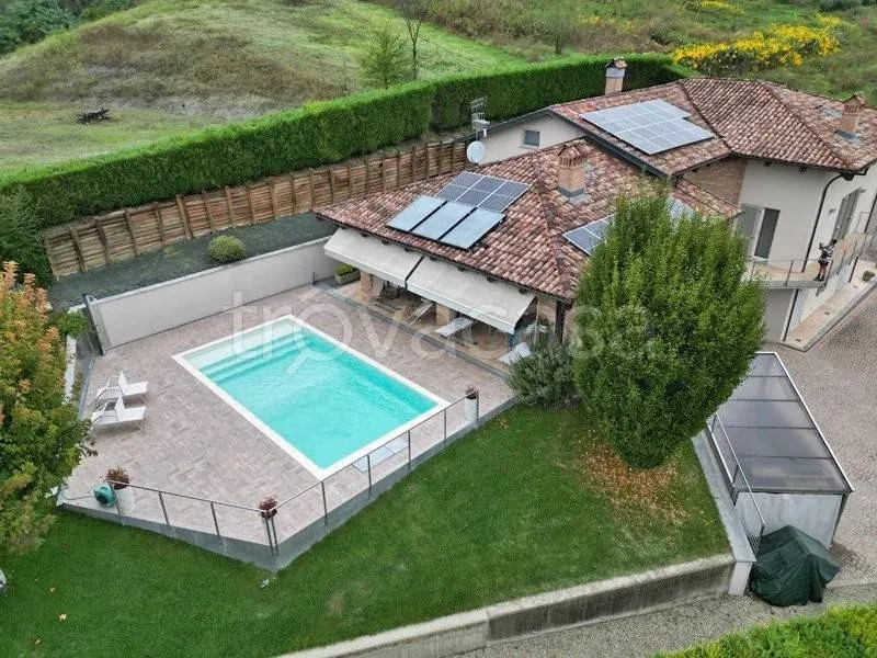 Vue aérienne - New Villa with Pool in Corneliano d'Alba