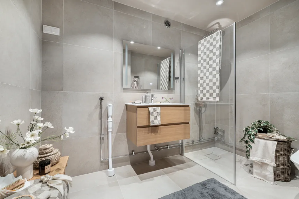 Bagni - Renovated Flat with Balcony in Söder, Jönköping