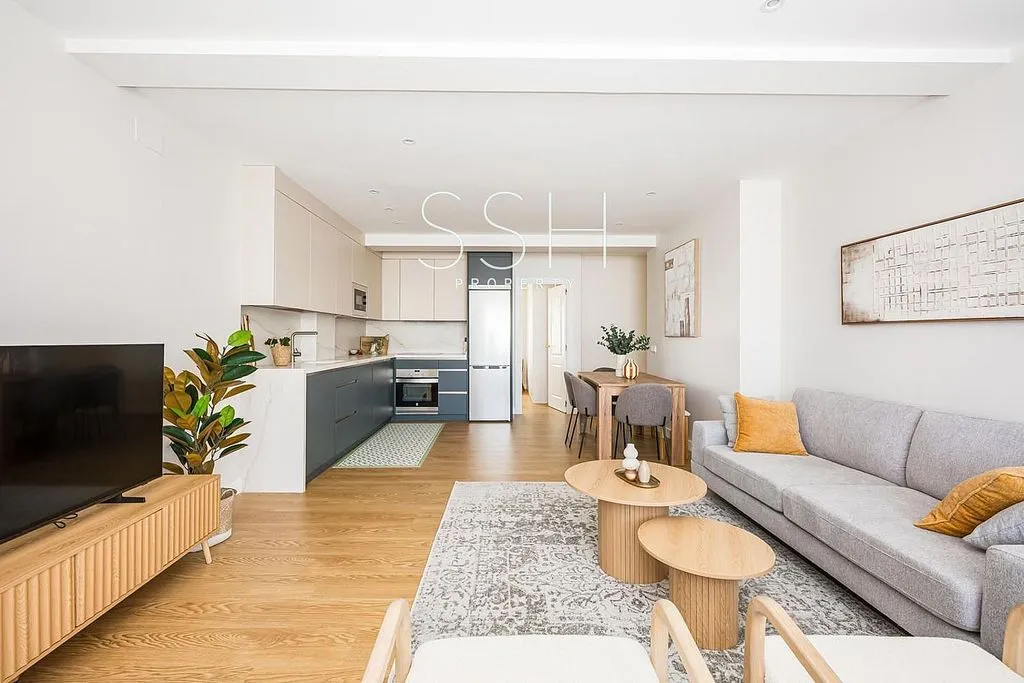 Séjour - Modern Loft with Terrace in Almagro, Madrid