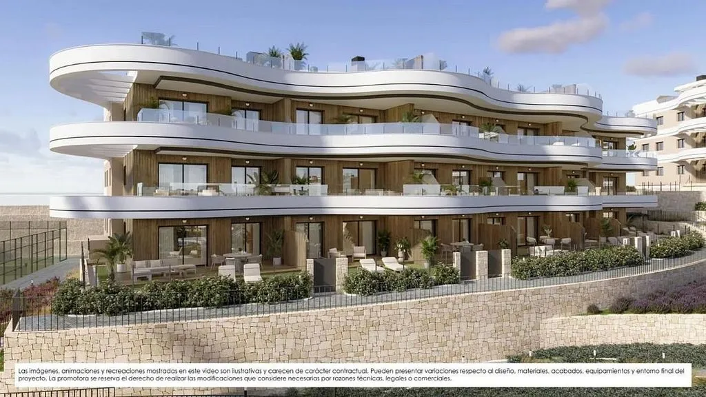 Apartment with Pool and Terrace in Finestrat
