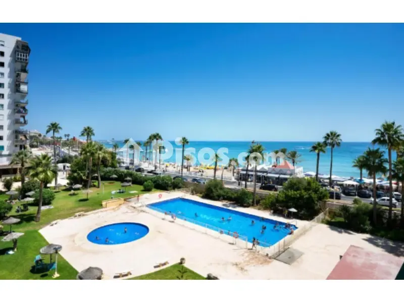 Piscine - Beachfront Studio with Sea View in Benalmádena Costa