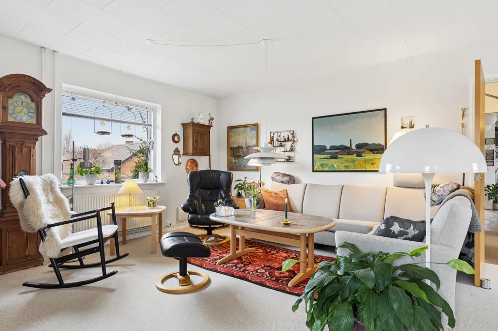 Séjour - Spacious Villa in Bjert with Community Access