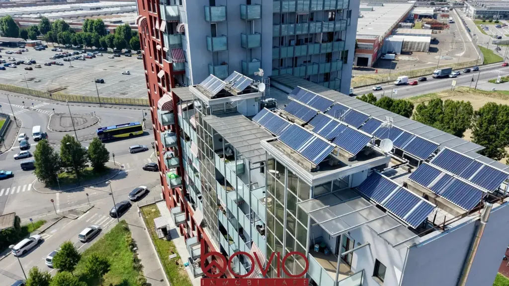 Vista aerea - Trilocale with Panoramic Terrace in Turin