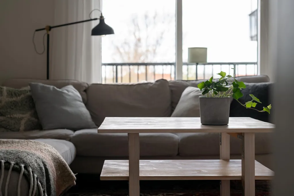 Living Room - Modern Flat with Balcony in Södra Ladugårdsängen