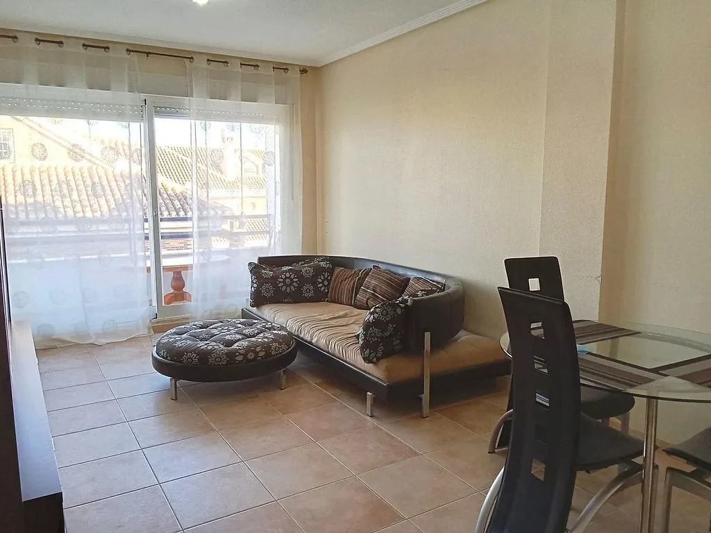 Living Room - Penthouse with Sea View in El Acequión