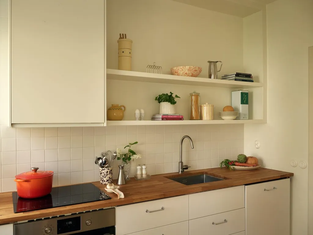 Cuisine - Apartment with Balcony in Hammarbyhöjden