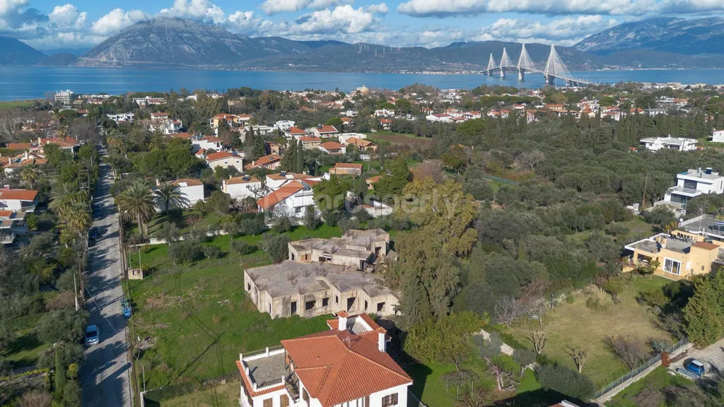 Vue aérienne - Unfinished Duplex with Private Yard in Rio, Achaia