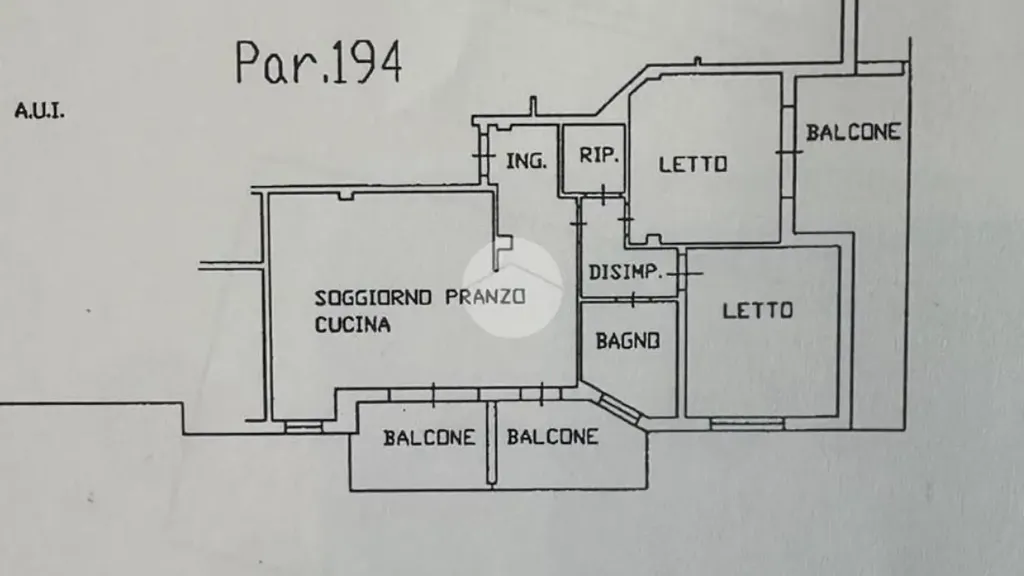 Plan - First Floor Apartment with Terrace in Valverde