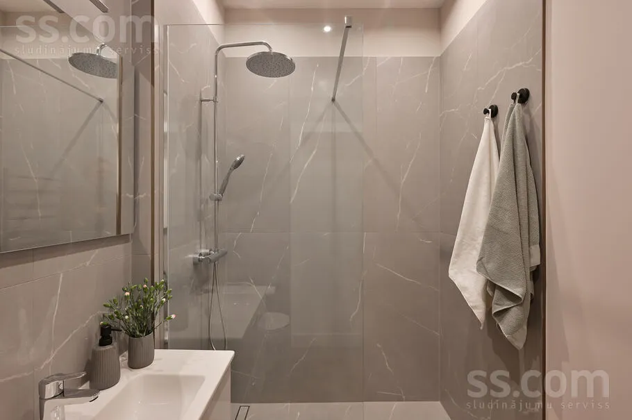 Salles de bain - Appartement 2 pièces à Rīga