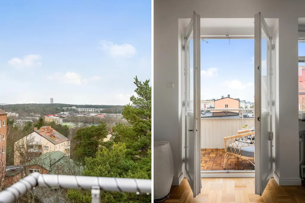 3-toaline korter asukohas Solna