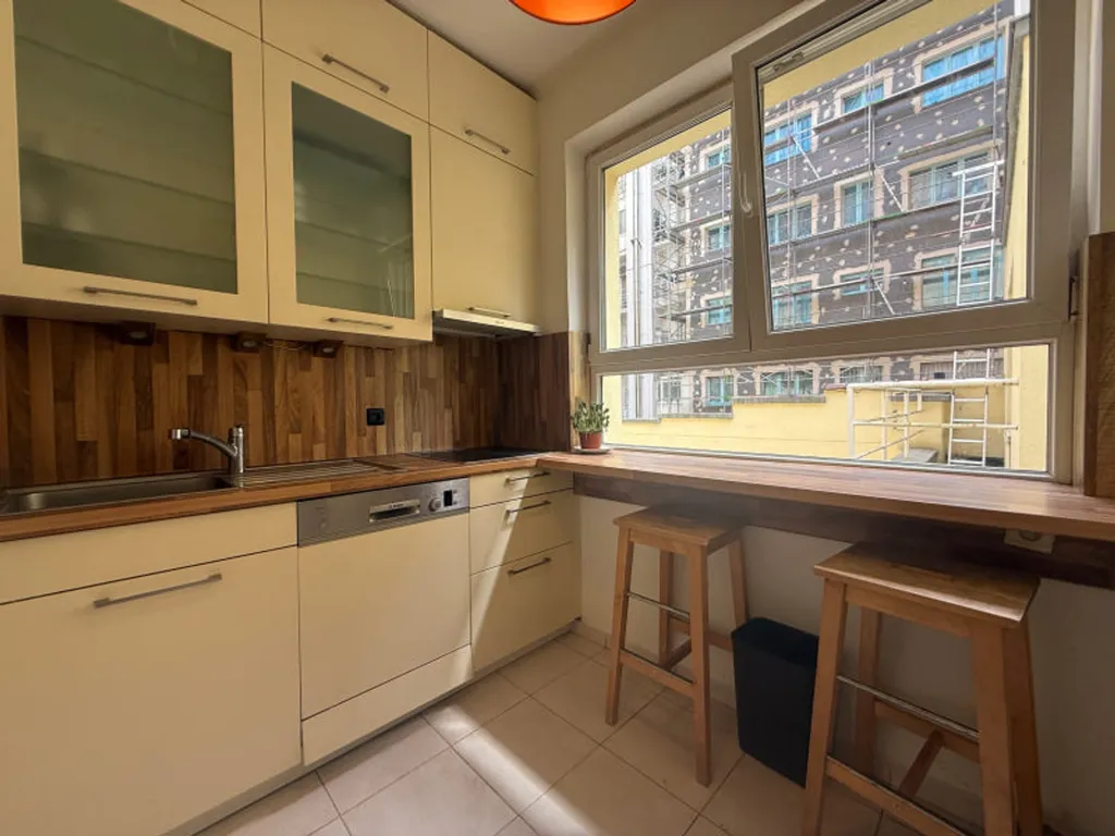 Cuisine - Appartement avec Terrasse sur Avenue Louise, Ixelles