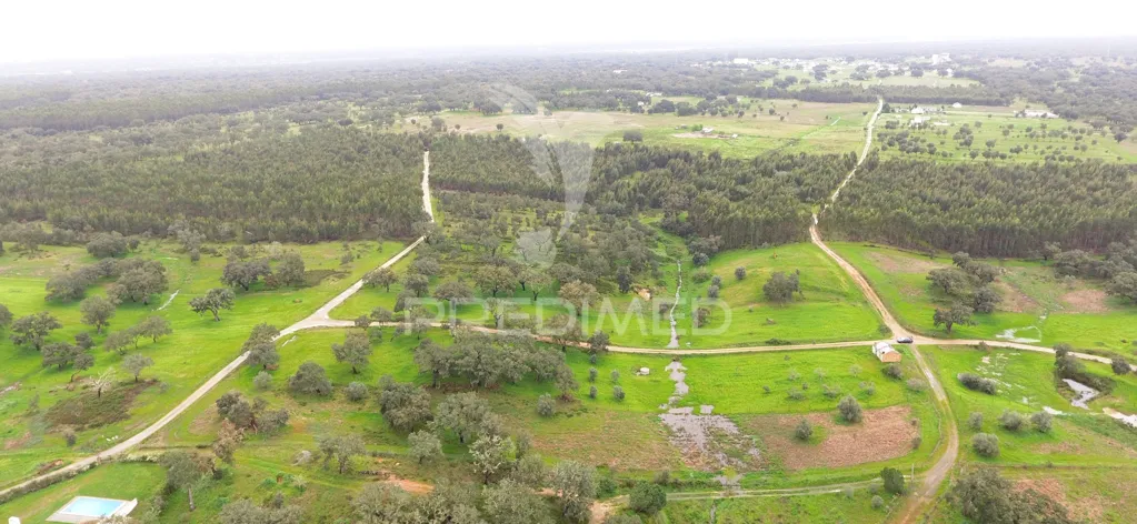Vista aerea - Rustic Land with Barrage View in Alentejo