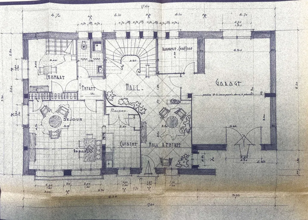 Plan - Villa de Charme avec Vue Mer à Sète
