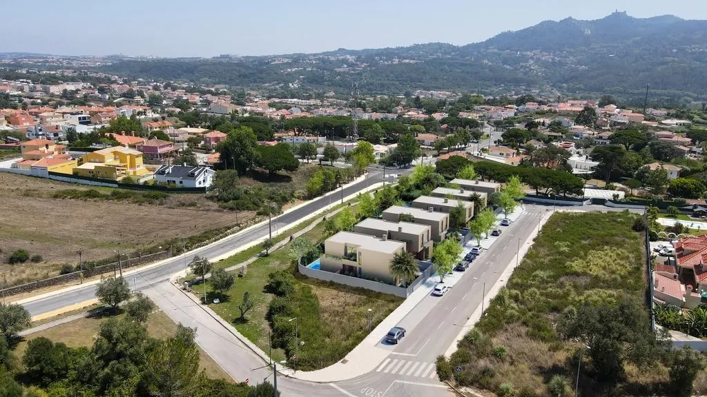 Õhuvaade - Contemporary Villa with Sea View in Sintra