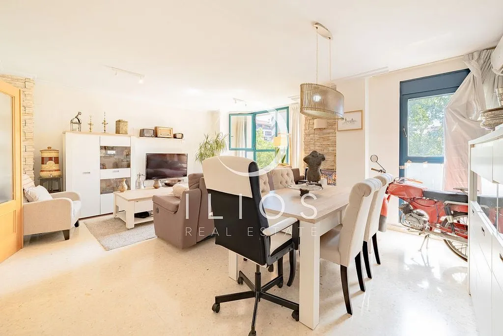 Söögituba - Apartment with Air Conditioning in Valencia