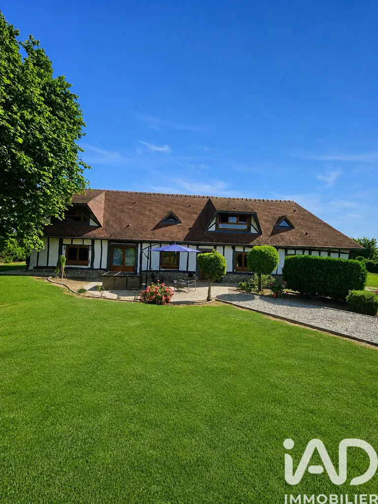 Extérieur - Longère Charmante avec Jardin à Bosc-Édeline