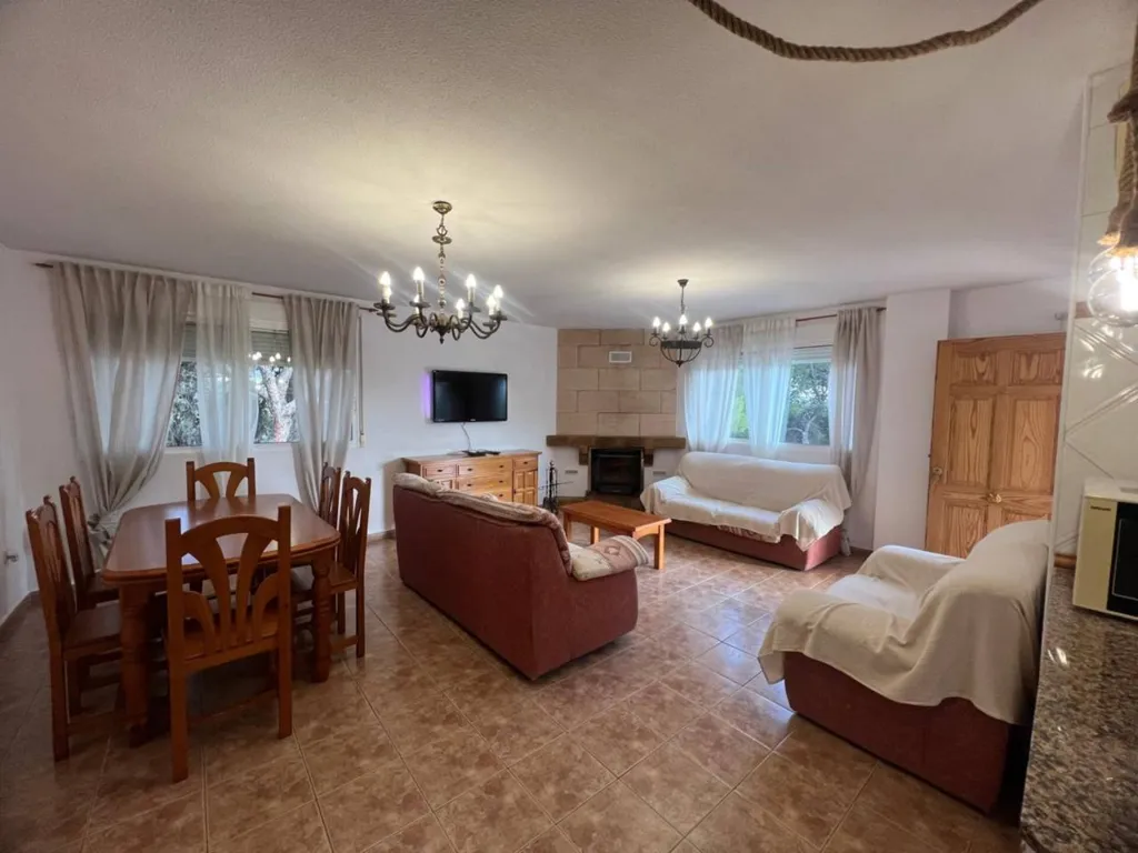 Salle à manger - Chalet with Private Pool in Finca Terol, Tibi