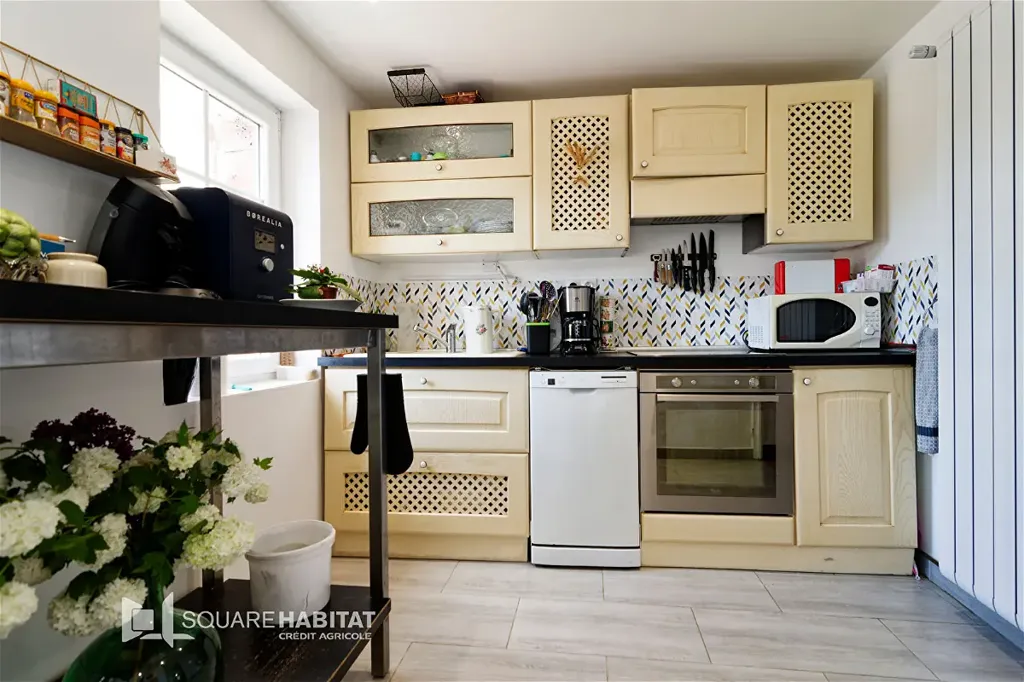 Cuisine - Maison en Pierre avec Jardin à Osmanville