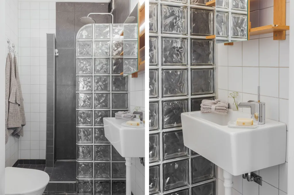 Salles de bain - Charming Two-Bedroom with Terrace in Ribersborg
