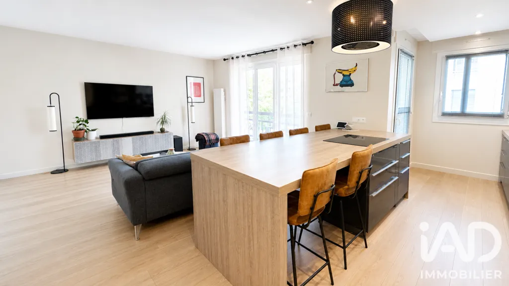 Köök - 3-Piece Apartment with Balcony in Courbevoie