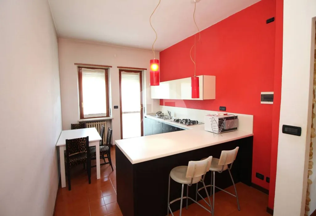 Cuisine - Spacious Apartment with Terrace in Mondovì