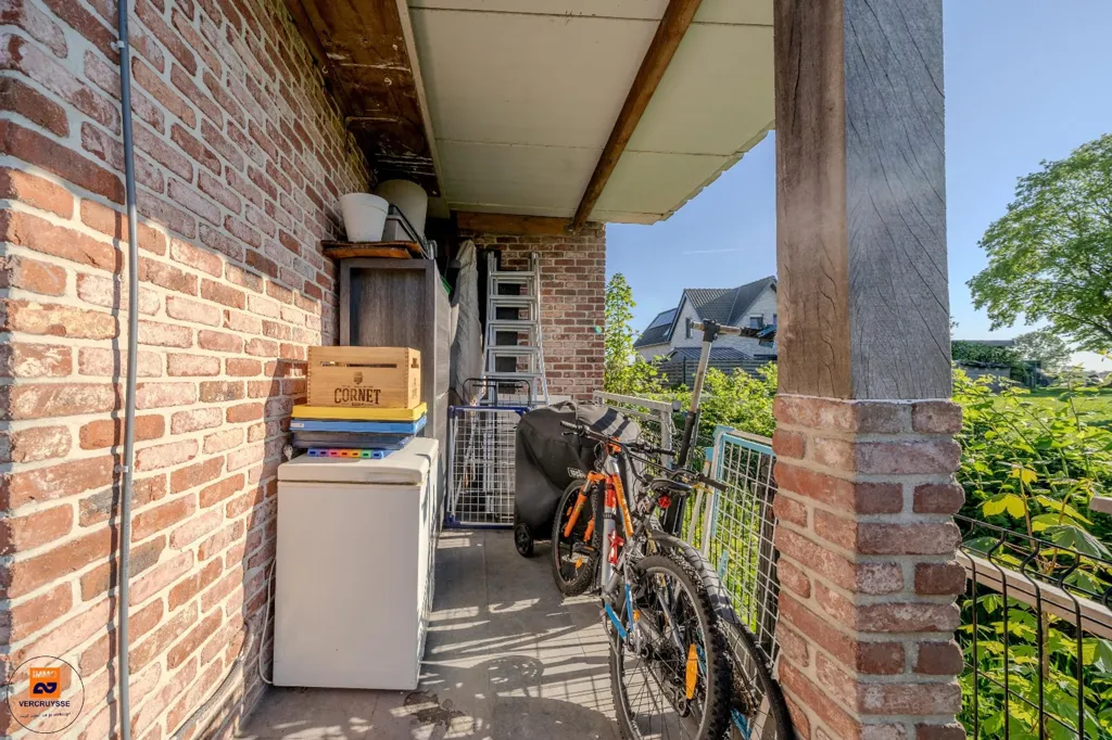 Balcony - Renovated House with Terrace in Evergem