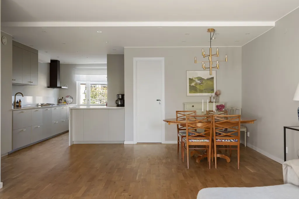 Salle à manger - Modern Apartment with Balcony in Näsby Park