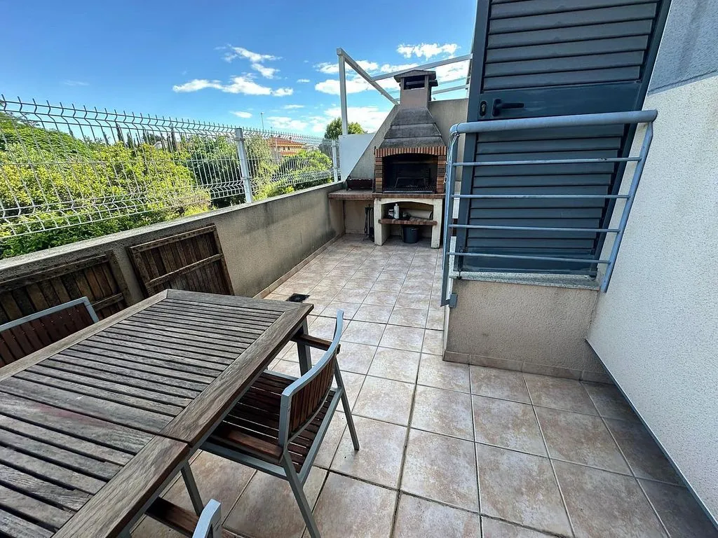 Terrasse - Terraced House with Garden in Almazora