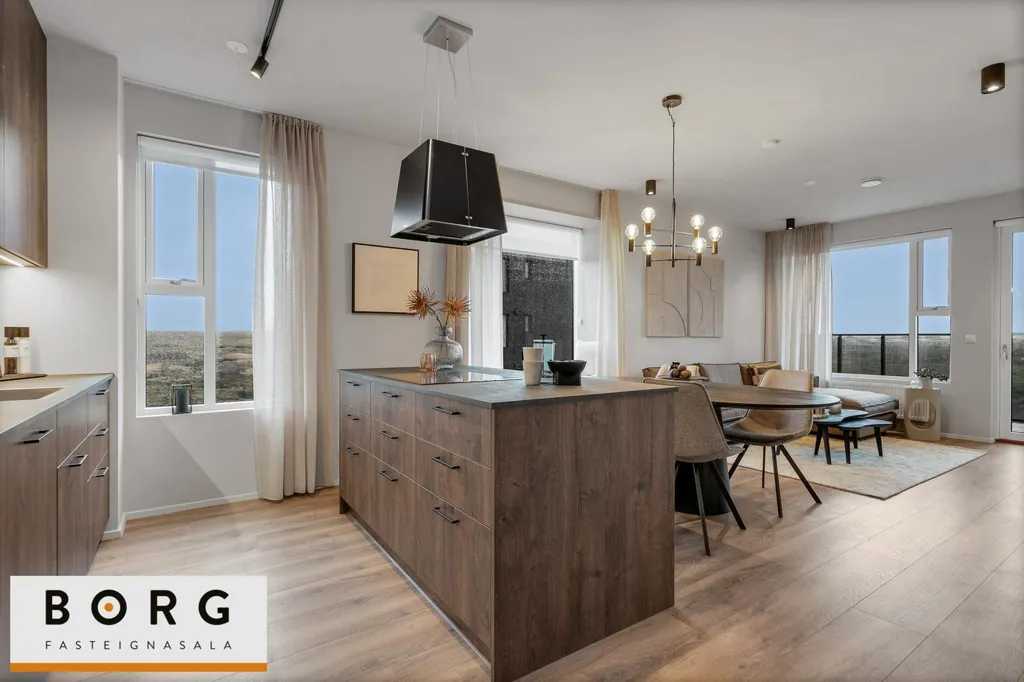 Cucina - Apartment with Garden in Hafnarfjörður