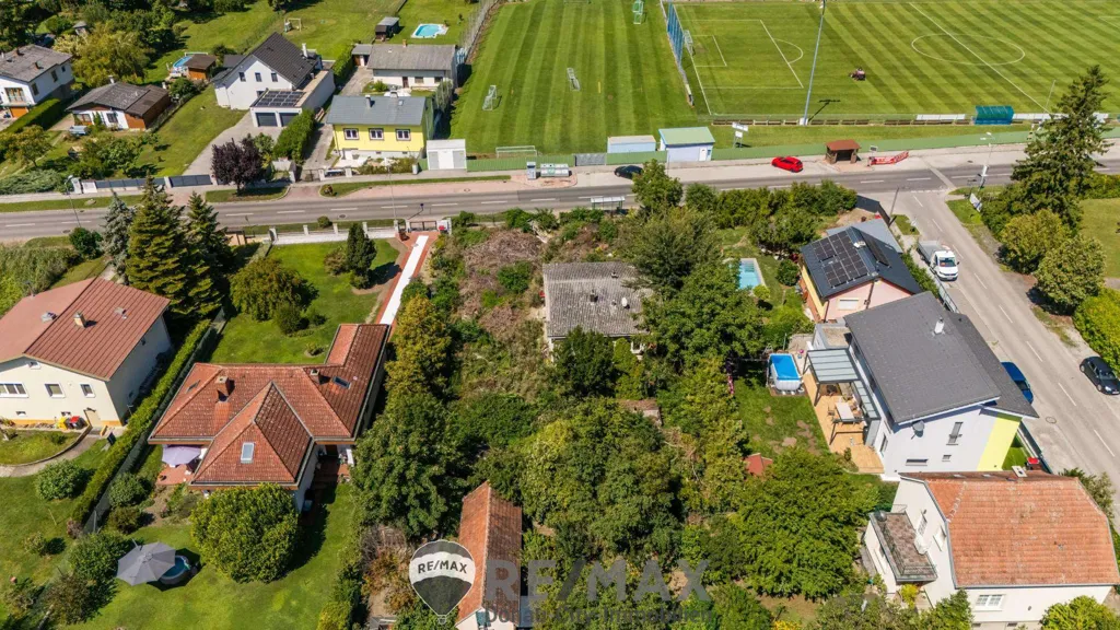 Vue aérienne - Building Plot with Sunny Orientation in Neumitterndorf