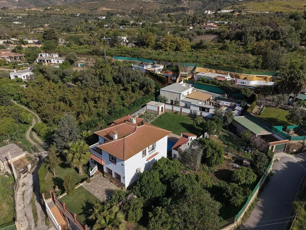 Vue aérienne - Chalet with Pool and Terrace in Órgiva