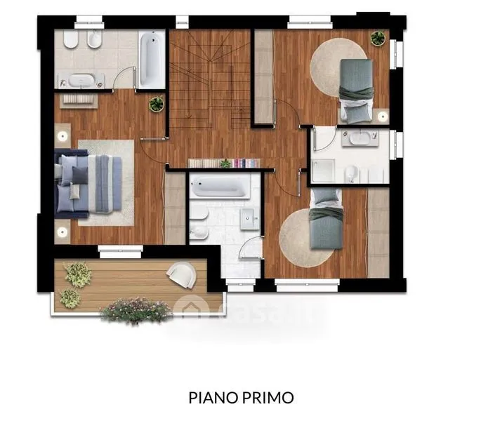Plan - Villa with Private Park in Saint-Christophe
