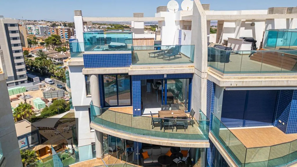 Balcon - Luxury Penthouse with Sea View in Punta Prima