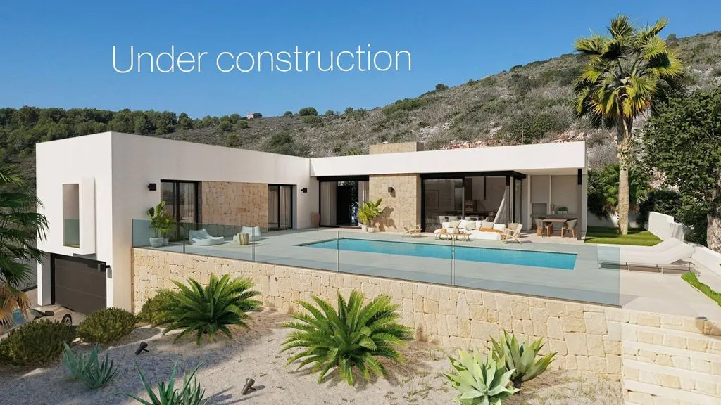 New-Build Villa with Pool in Benitachell