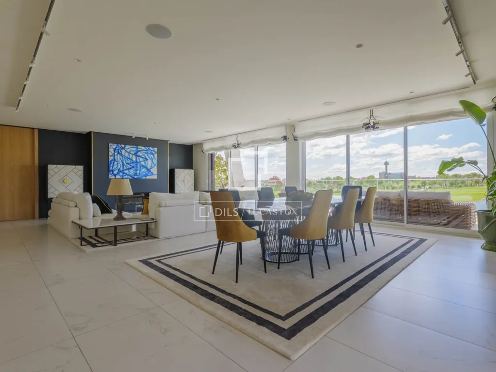 Dining Room - Luxury Apartment with Golf Course Views in La Finca