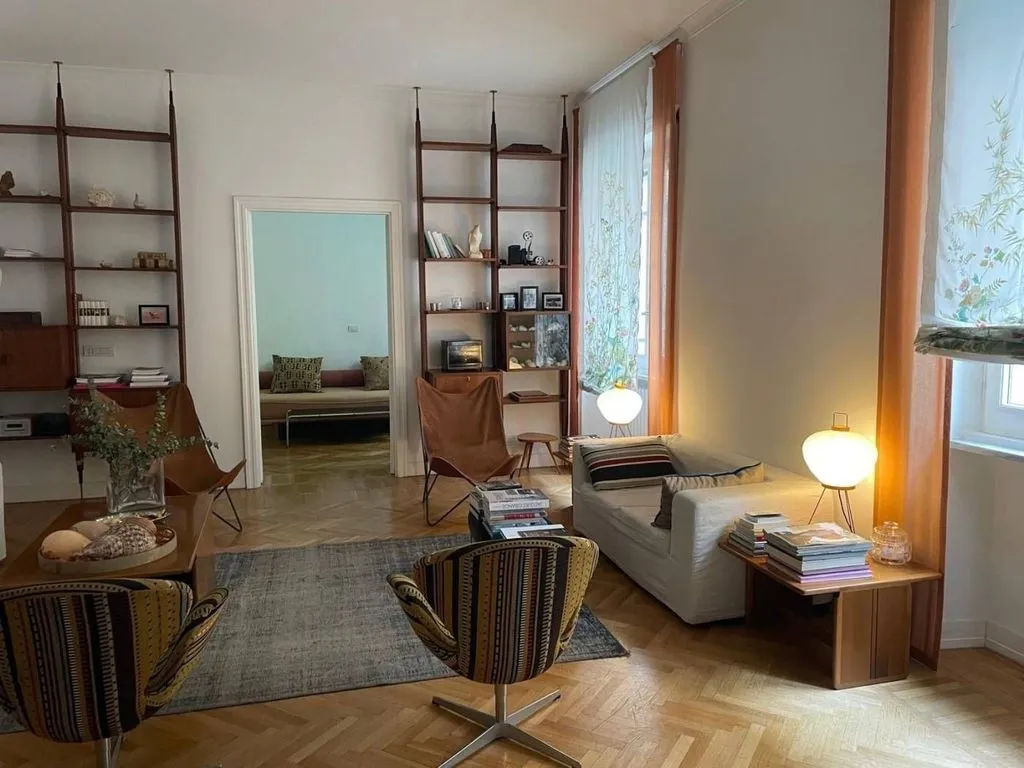 Soggiorno - Luxury Apartment with Elevator in Parioli, Rome