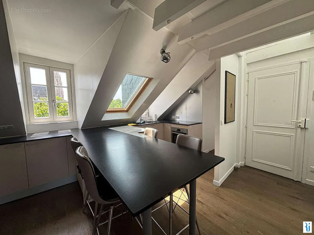 Köök - Atypical Flat with South-Facing View in Rouen